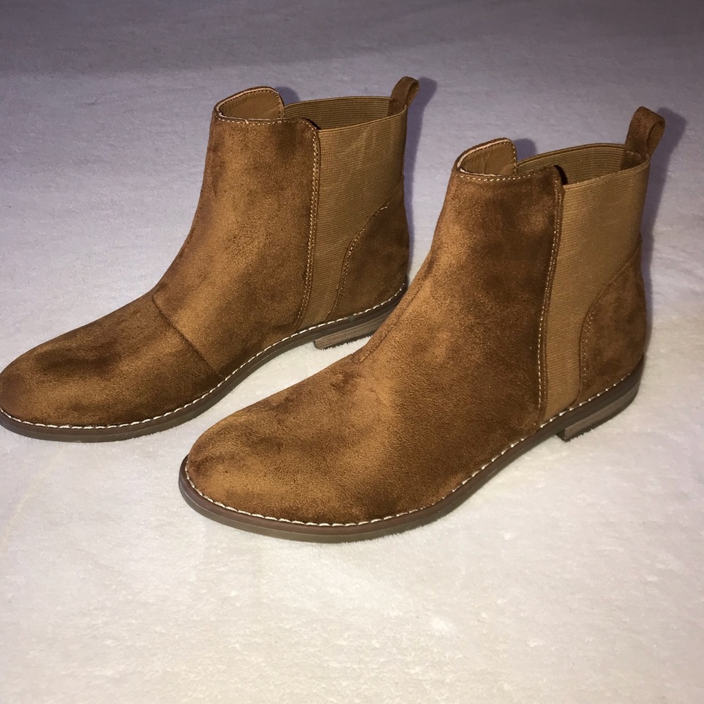Lady Godiva Suede Booties